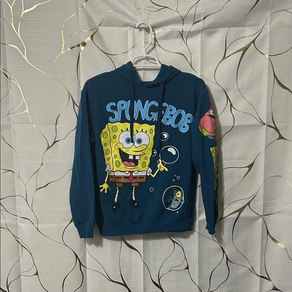 SpongeBob Kids Blue Hoodie